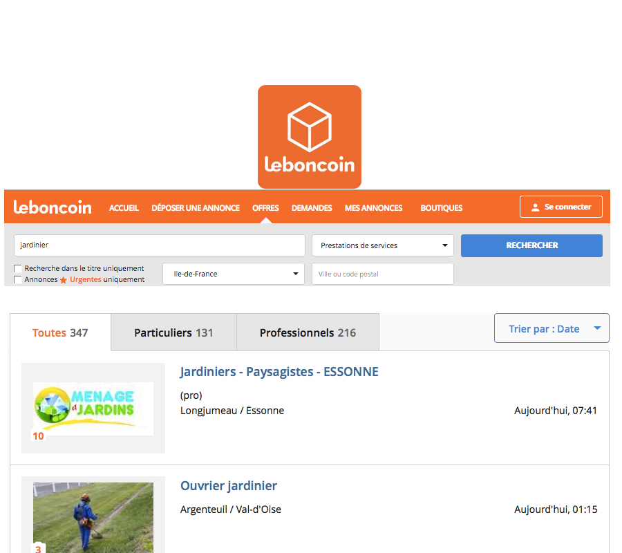 Les services à domicile sur le Bon Coin Fiches pratiques Ordissinaute