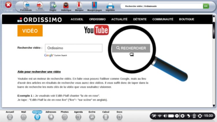 faire une recherche internet