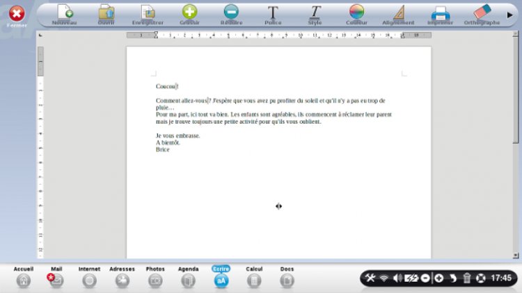 Ecrire un email