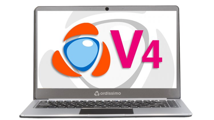 Fin 2018, une nouvelle version de nos ordinateurs Ordissimo est sortie, il s'agit d'Ordissimo V4. Elle s'accompagne de nombreuses nouveautés et améliorations, que nous allons vous détailler ici.