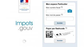 Impots.gouv sur smartphone Android