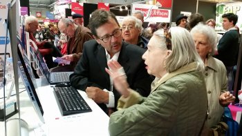 Ordissimo a participé au Salon des Seniors à Paris.