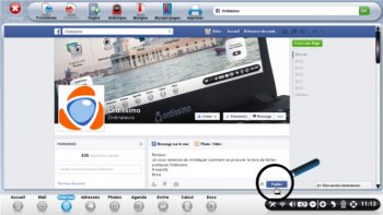 Comment envoyer un message par Facebook ?