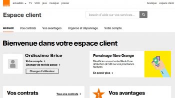 espace client Orange