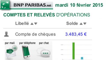 image résumant la connexion à son compte BNP par internet