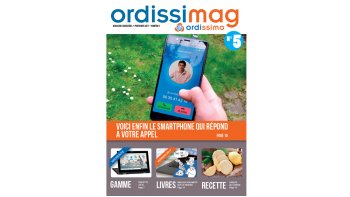 Nous avons le plaisir de vous annoncer la sortie de votre nouveau Ordissimag n°5. Tout comme les précédents numéros, ce 5ème Ordissimag contient des fiches pratiques ainsi qu'un zoom sur les nouveautés Ordissimo, dont le Smartphone Ordissimo! Retrouvez également de nouvelles créations que vous avez postées sur le site Ordissinaute.fr sans oublier les rubriques histoire, de cinéma, de santé, ainsi qu'une nouvelle rubrique jeux!
