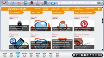 page d'accueil du site Ordissinaute