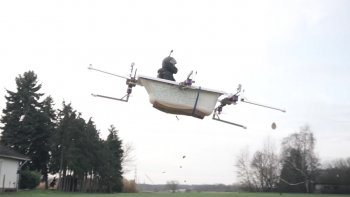 Après l'avion, est-ce que les baignoires vont se mettre à voler ?
