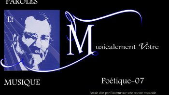Humour et Musique. Un texte de Joël Hannier dit par l' auteur, sur une de ses musiques "Taps Claques"
