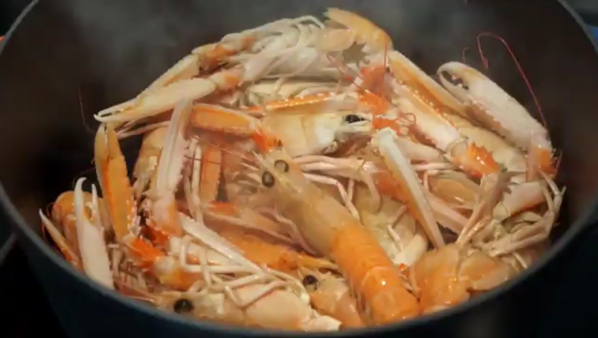 Soupe de langoustine crémeuse comme en Islande par Chef Hervé