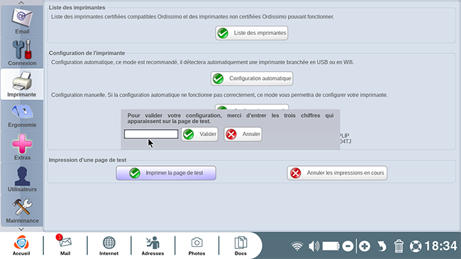 validation configuration