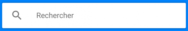 bouton rechercher