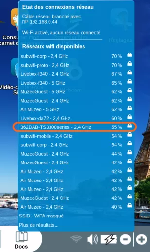 selection imprimante