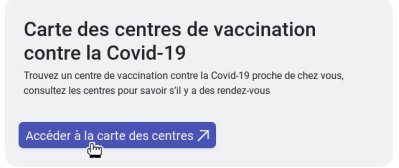 ouvrir la carte des centres de vaccination