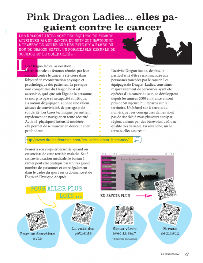 article issu du magazine santé