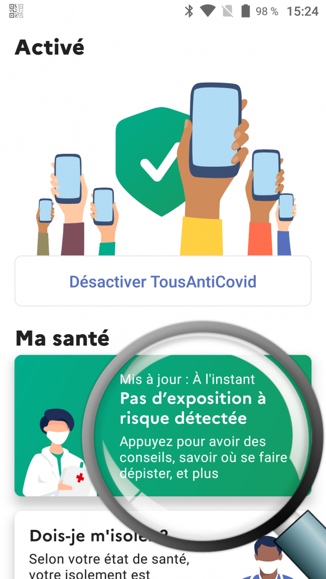 onglet anti covid ma santé