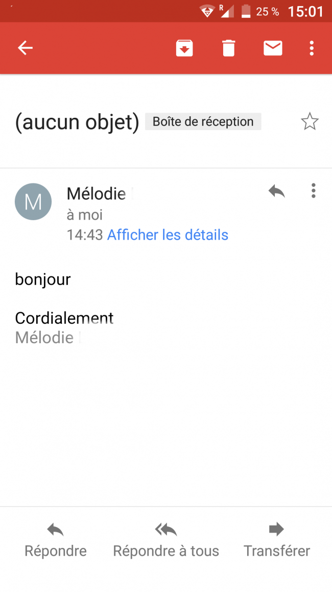 lire son mail