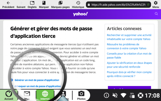 générer le mot de passe