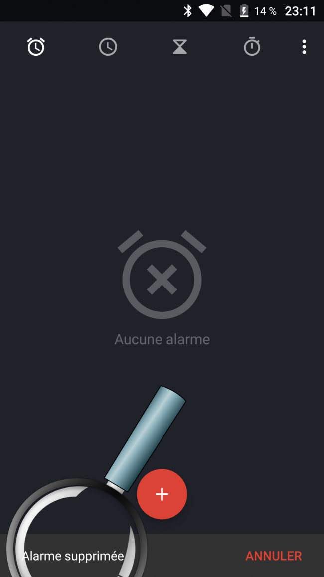 confirmation de la suppression
