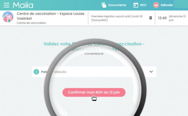 valider son rendez vous