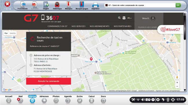 chargement des données