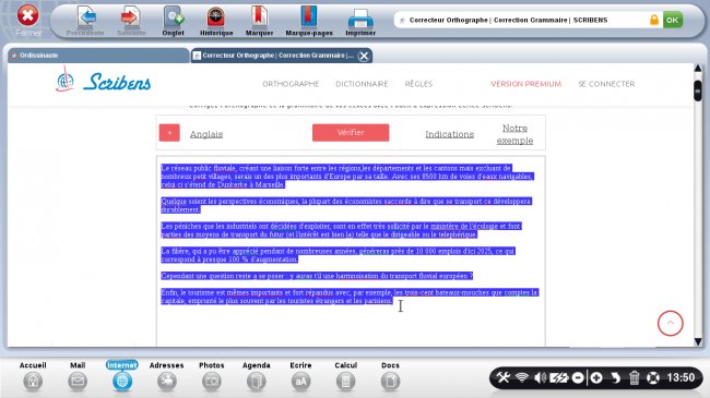 ecrire son propre texte
