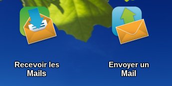 ouvrir l'application mail