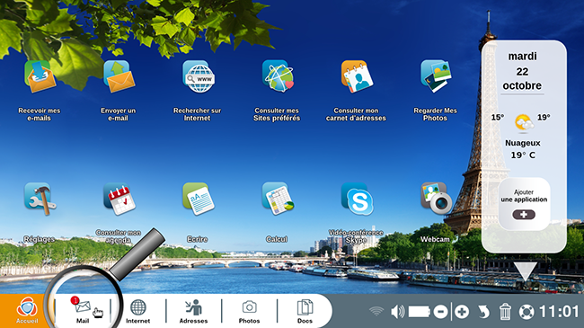 ouvrir mes e-mails