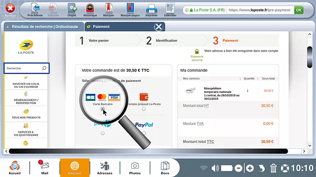 choisir le mode de paiement