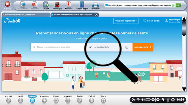 localisation autour de moi