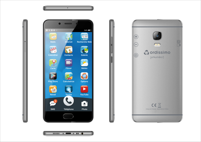 présentation du téléphone