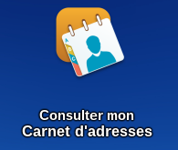 accéder à son carnet d'adresse