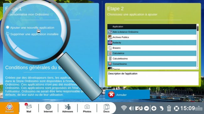 ajouter une nouvelle application