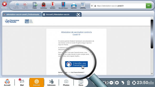 s'identifier à france connect