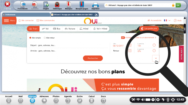 remplir le formulaire de réservation