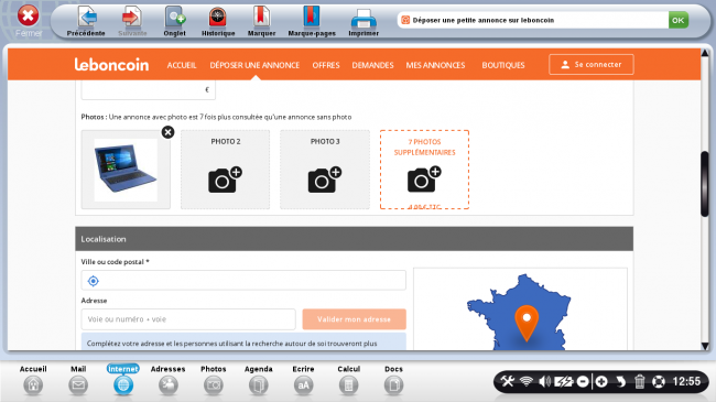 Télécharger une image.