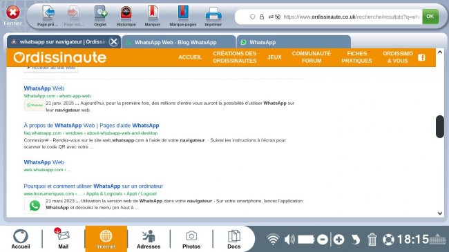whatsapp web