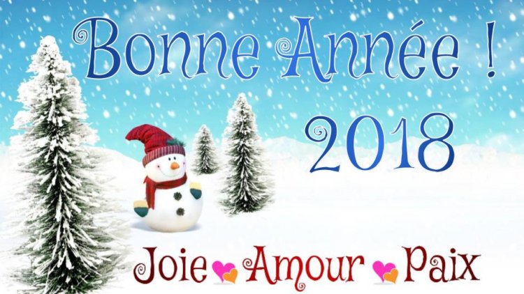 Bonjour à tous !
Voici notre sélection de cartes de vœux créées spécialement pour le Nouvel An 2018. Vous pouvez les personnaliser en écrivant un message que vous pouvez ensuite envoyer à vos proches par e-mail. Ils les recevront instantanément. Pour envoyer une carte, c'est très simple : cliquez sur l'image et suivez le guide ! 
Bonne année à tous !