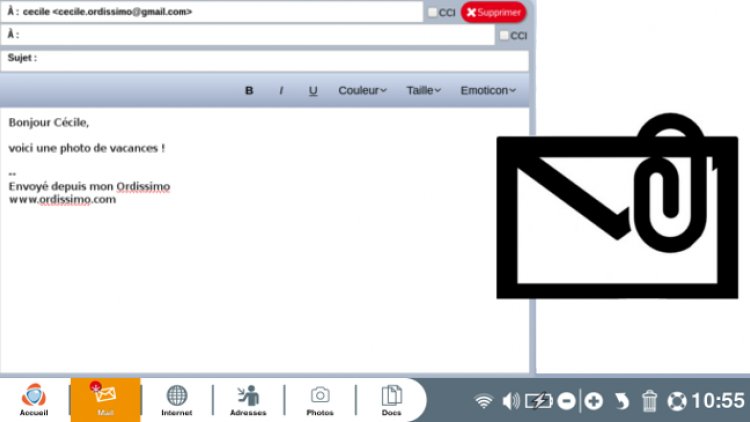 Comment envoyer un e-mail avec une pièce jointe