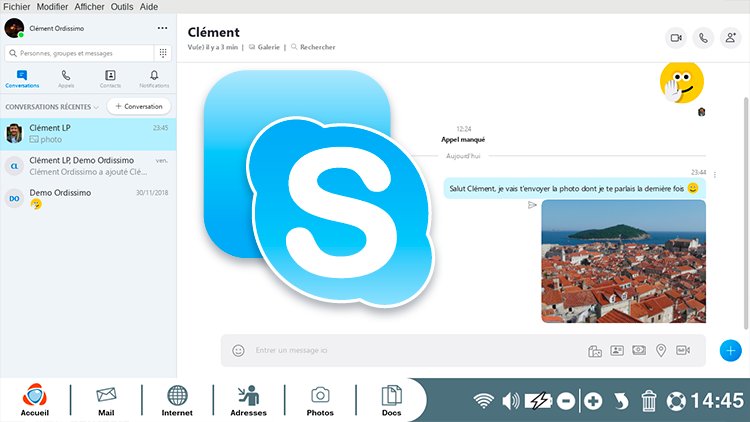 Comment envoyer ou recevoir une photo avec Skype