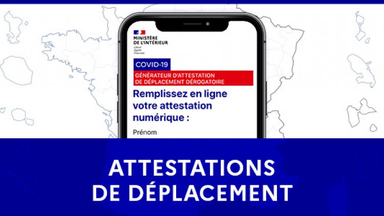 Avec le nouveau confinement qui vient de commencer, le gouvernement a annoncé le retour de l'attestation de déplacement dérogatoire. Cette attestation est obligatoire pour se déplacer hors de son domicile.