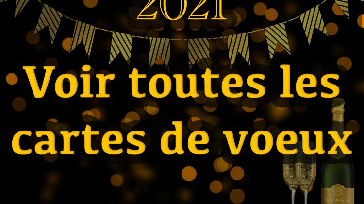 Bonjour à toutes et à tous,
Ce mois de décembre est passé très rapidement. Nous sommes déjà aux portes de 2021 ! Comme chaque année, nous avons fait une sélection des plus belle cartes de vœux à envoyer gratuitement à vos proches pour cette nouvelle année. Elles sont très rapides et faciles à envoyer : il faut cliquer sur les cartes de votre choix, écrire votre message et noter l'adresse e-mail de la personne à qui vous voulez l'envoyer. La personne recevra instantanément la carte et cela lui fera plaisir.
 
Nous vous souhaitons à toutes et à tous de très bonnes fêtes de fin d'année, Brice
