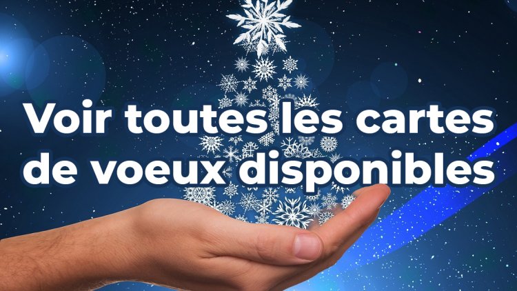 Cette année encore, nous pensons très fort à vous pour ces fêtes de fin d'année. Nous sommes nombreux à ne pas pouvoir passer les fêtes avec nos proches mais nous ne les oublions pas.
Comme chaque année, nous vous avons préparé une sélection de cartes de voeux à envoyer pour Noël.
N'hésitez pas à ENVOYER UNE JOLIE CARTE DE VŒUX virtuelle par e-mail, c'est simple, rapide à faire et ça fait toujours plaisir aux personnes qui les reçoivent. Vous pouvez les personnaliser avec le nom de la personne à qui vous souhaitez les envoyer et vous pouvez les accompagner d'un message.
Voici la sélection des cartes de vœux virtuelles pour Noël 2021.
Bonnes fêtes de fin d'année à toutes et à tous,
Brice