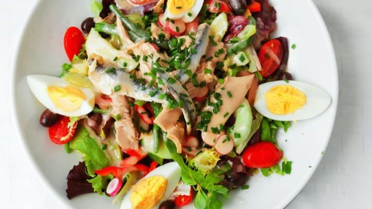 une salade gourmande aux grandes qualités nutritionnelles