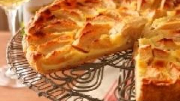 TARTE VANILLÉE AUX POMMES