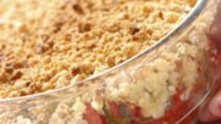 CRUMBLES AUX TOMATES RÔTIES