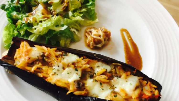 un plat délicieux connu chez des amis en Italie qui marie bien terre et mer