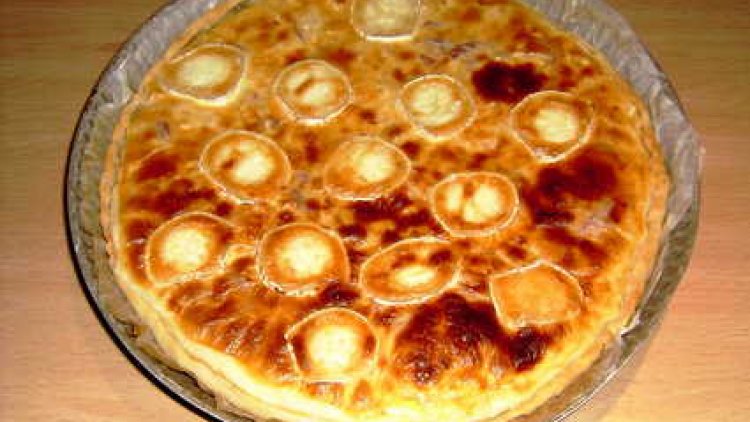TARTE AUX DEUX FROMAGES