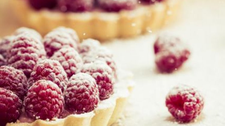 une bonne tarte aux framboises légèrement différente de la première que j'avais déjà écrite