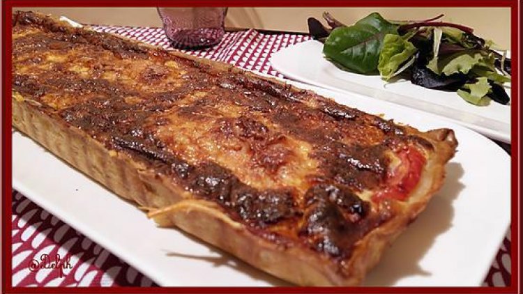Voici la recette d'une tarte salé qui donne bien envie de se mettre aux fourneaux !